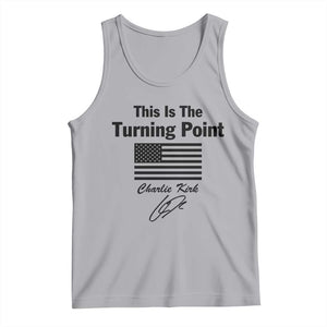 This is The Turning Point Tank Top American Flag A True Patriot Statement TS02 Athletic Heather Print Your Wear