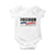 Freedom This Is The Turning Point Baby Onesie True Patriot Liberty Defender American Flag TS02 White Print Your Wear