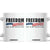 Freedom This Is The Turning Point Coffee Mug True Patriot Liberty Defender American Flag TS02 White Print Your Wear