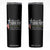 Faith Fueled Turning Point Skinny Tumbler Christian Patriot Cross and American Flag TS02 Black Print Your Wear