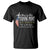 Faith Fueled Turning Point T Shirt Christian Patriot Cross and American Flag TS02 Black Print Your Wear