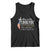 Faith Fueled Turning Point Tank Top Christian Patriot Cross and American Flag TS02 Black Print Your Wear