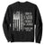 Charlie Kirk Patriotic Memorial Sweatshirt Firm in Faith Fierce in Justice American Flag TS02 Black Print Your Wear