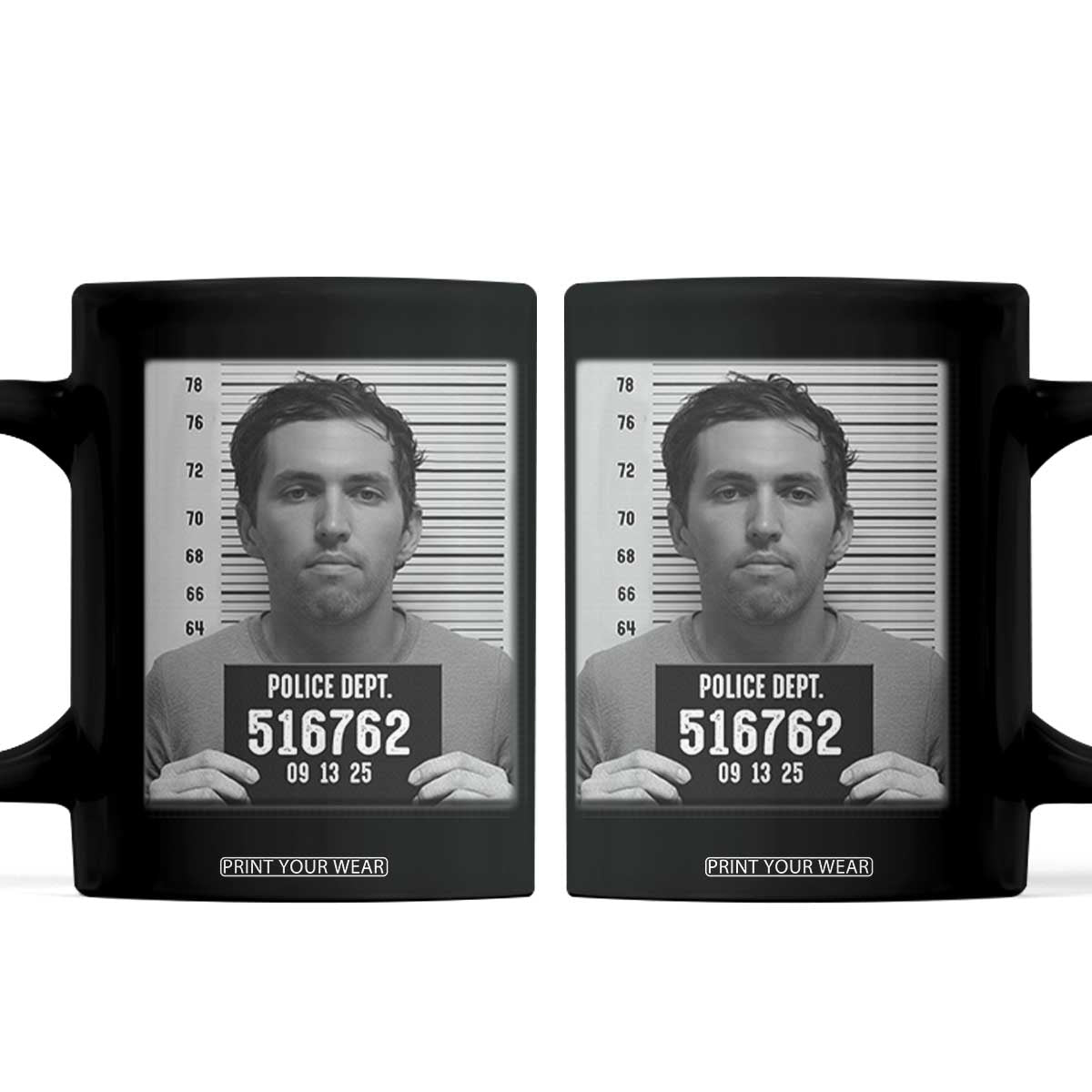 Tyler Robinson Mugshot Coffee Mug Justice For Charlie Kirk TS02 Black Print Your Wear