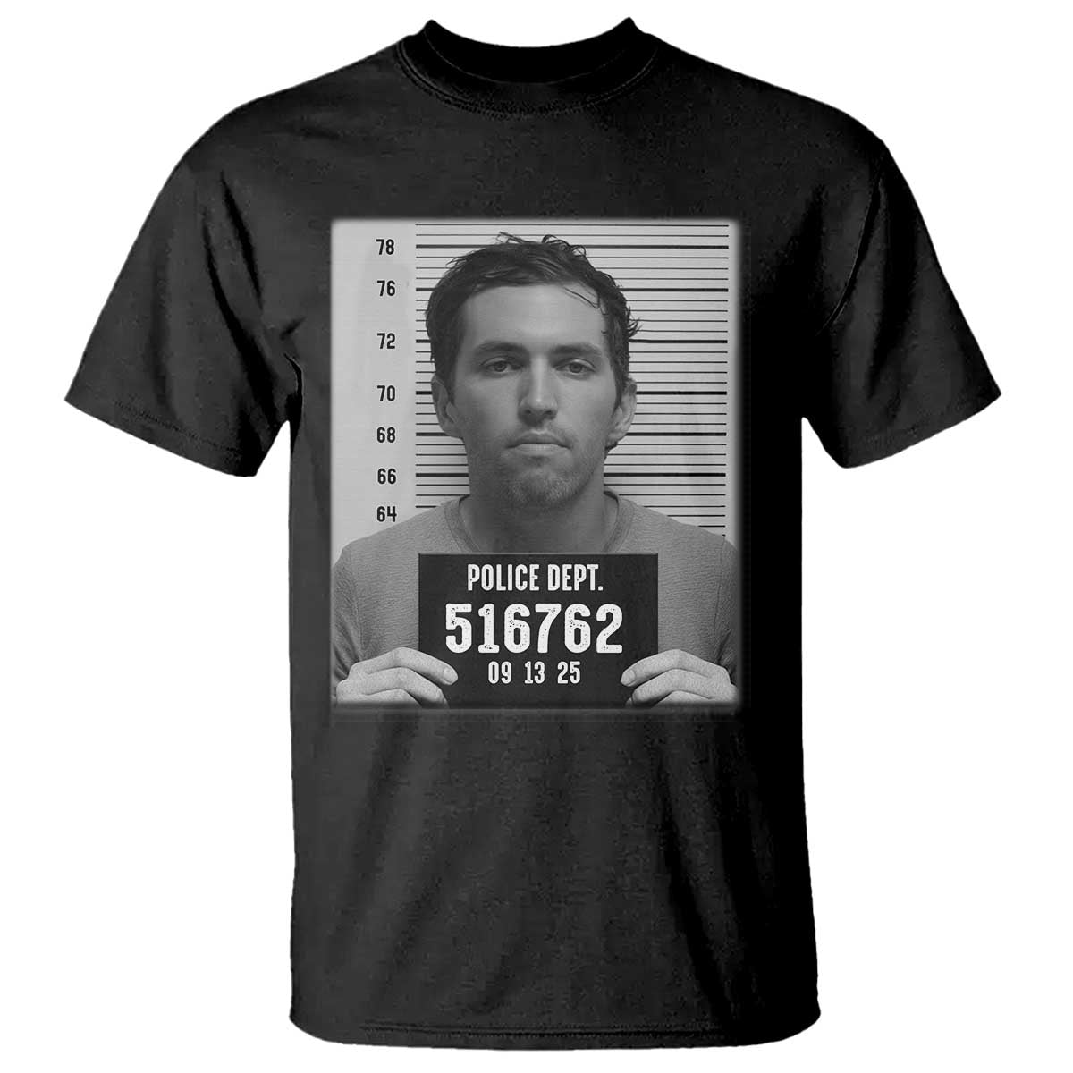 Tyler Robinson Mugshot T Shirt Justice For Charlie Kirk TS02 Black Print Your Wear