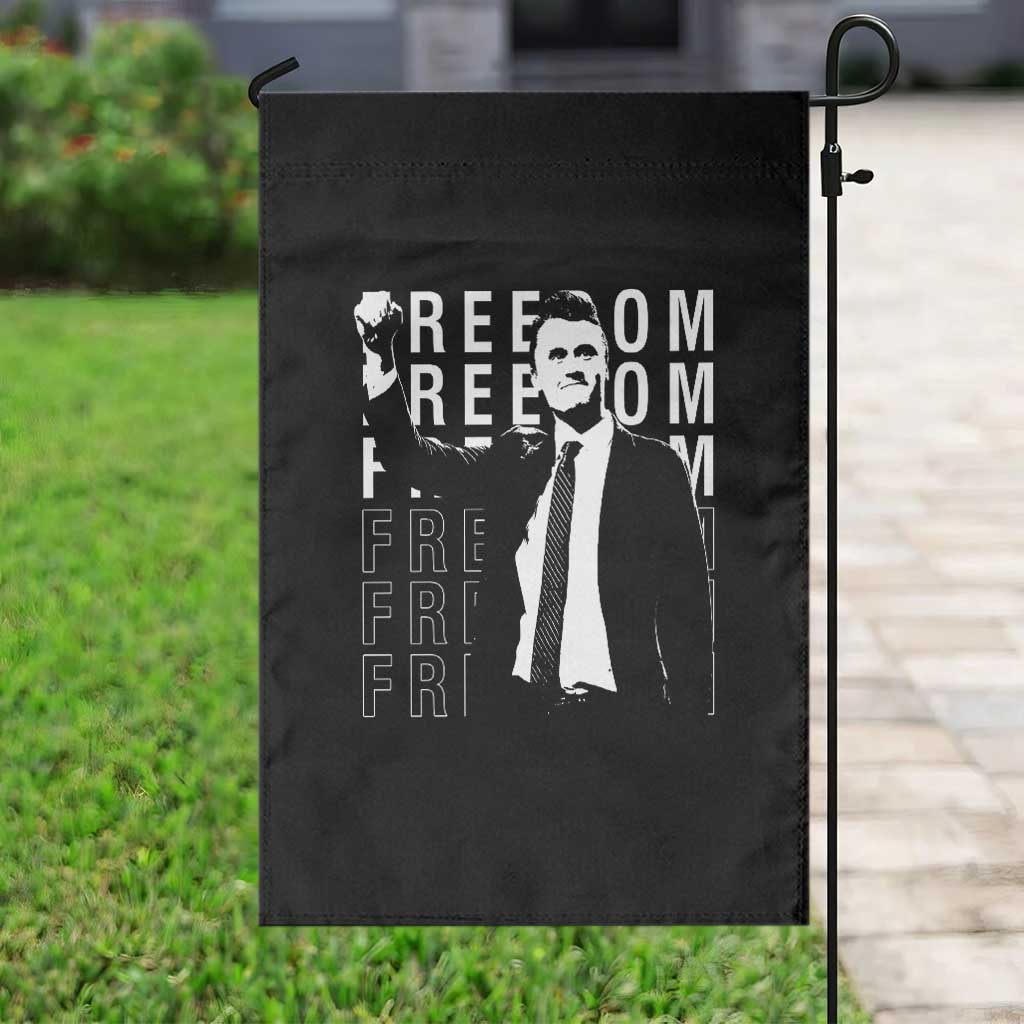 Freedom Charlie Kirk Tribute Garden Flag A True Patriot Leagacy Memorial TS02 Print Your Wear