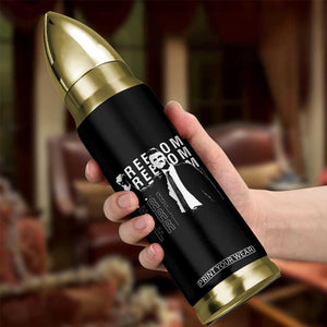 Freedom Charlie Kirk Tribute Bullet Tumbler A True Patriot Leagacy Memorial TS02 Print Your Wear