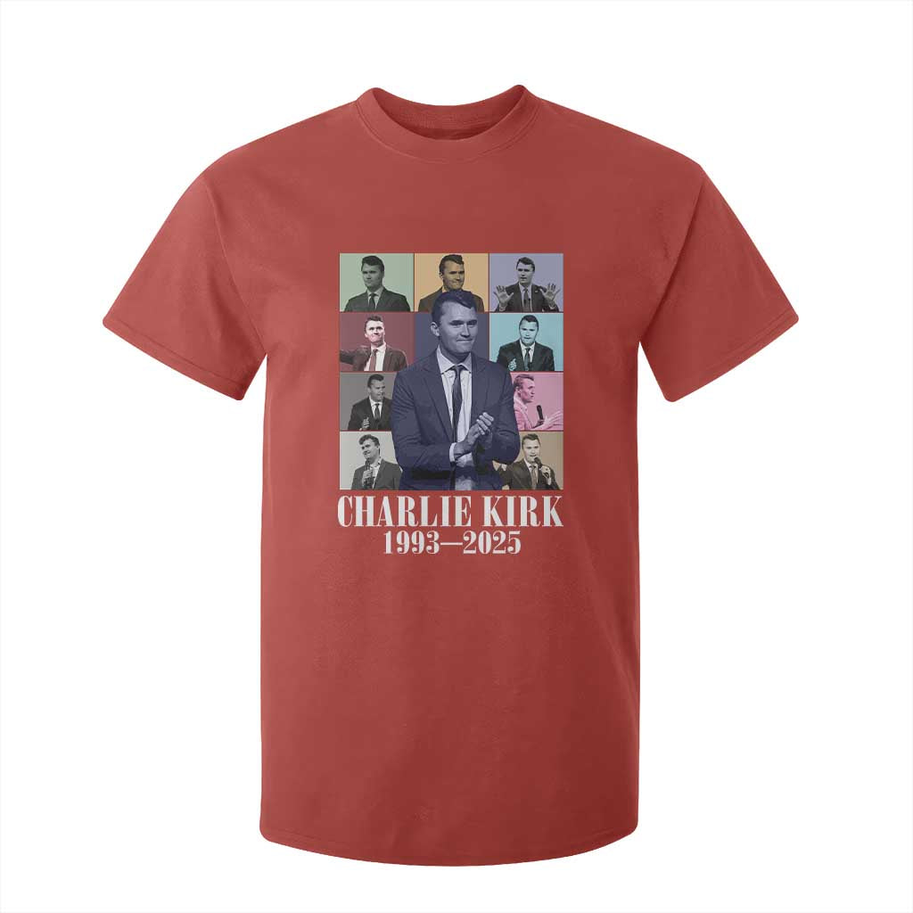 Legacy of Charlie Kirk T Shirt For Kid 1993 2025 Memorial Pop Art Tribute Graphic TS02 Red Print Your Wear