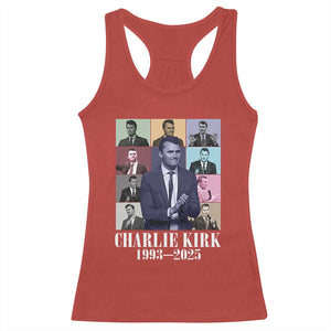 Legacy of Charlie Kirk Racerback Tank Top 1993 2025 Memorial Pop Art Tribute Graphic TS02 Red Print Your Wear