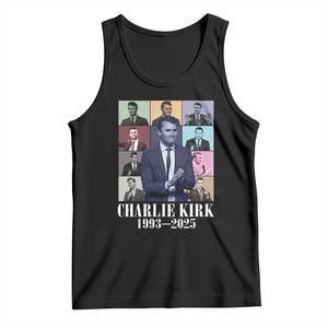 Legacy of Charlie Kirk Tank Top 1993 2025 Memorial Pop Art Tribute Graphic TS02 Black Print Your Wear