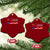 Patriotic Christian Faith Ceramic Ornament All Death Can Do Is Deliver Him to Jesus TS02 Print Your Wear