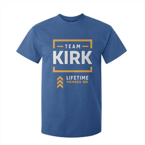 Team Kirk Lifetime Member T Shirt For Kid American True Patriot Support TS02 Royal Blue Print Your Wear