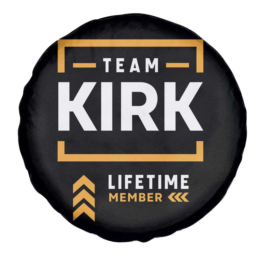 Team Kirk Lifetime Member Spare Tire Cover American True Patriot Support TS02 Print Your Wear