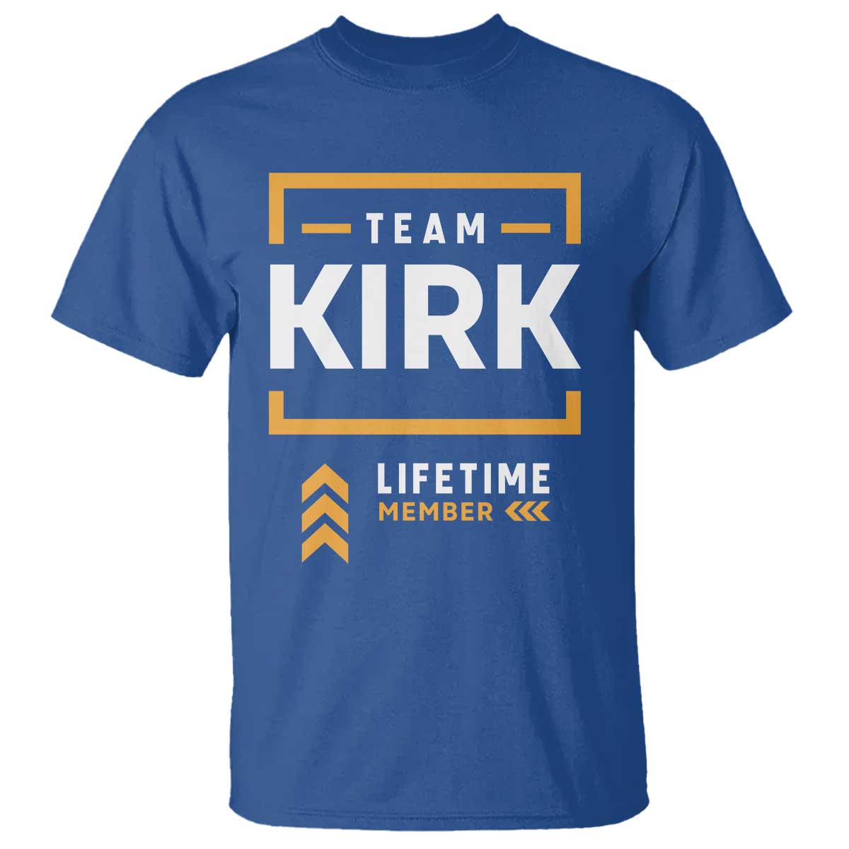 Team Kirk Lifetime Member T Shirt American True Patriot Support TS02 Royal Blue Print Your Wear