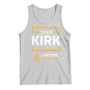 Team Kirk Lifetime Member Tank Top American True Patriot Support TS02 Ash Print Your Wear
