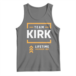 Team Kirk Lifetime Member Tank Top American True Patriot Support TS02 Black Heather Print Your Wear