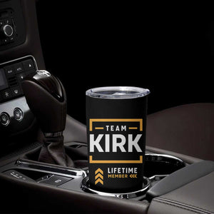 Team Kirk Lifetime Member Tumbler Cup American True Patriot Support TS02 Print Your Wear