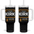 Team Kirk Lifetime Member Tumbler With Handle American True Patriot Support TS02 One Size: 40 oz Black Print Your Wear