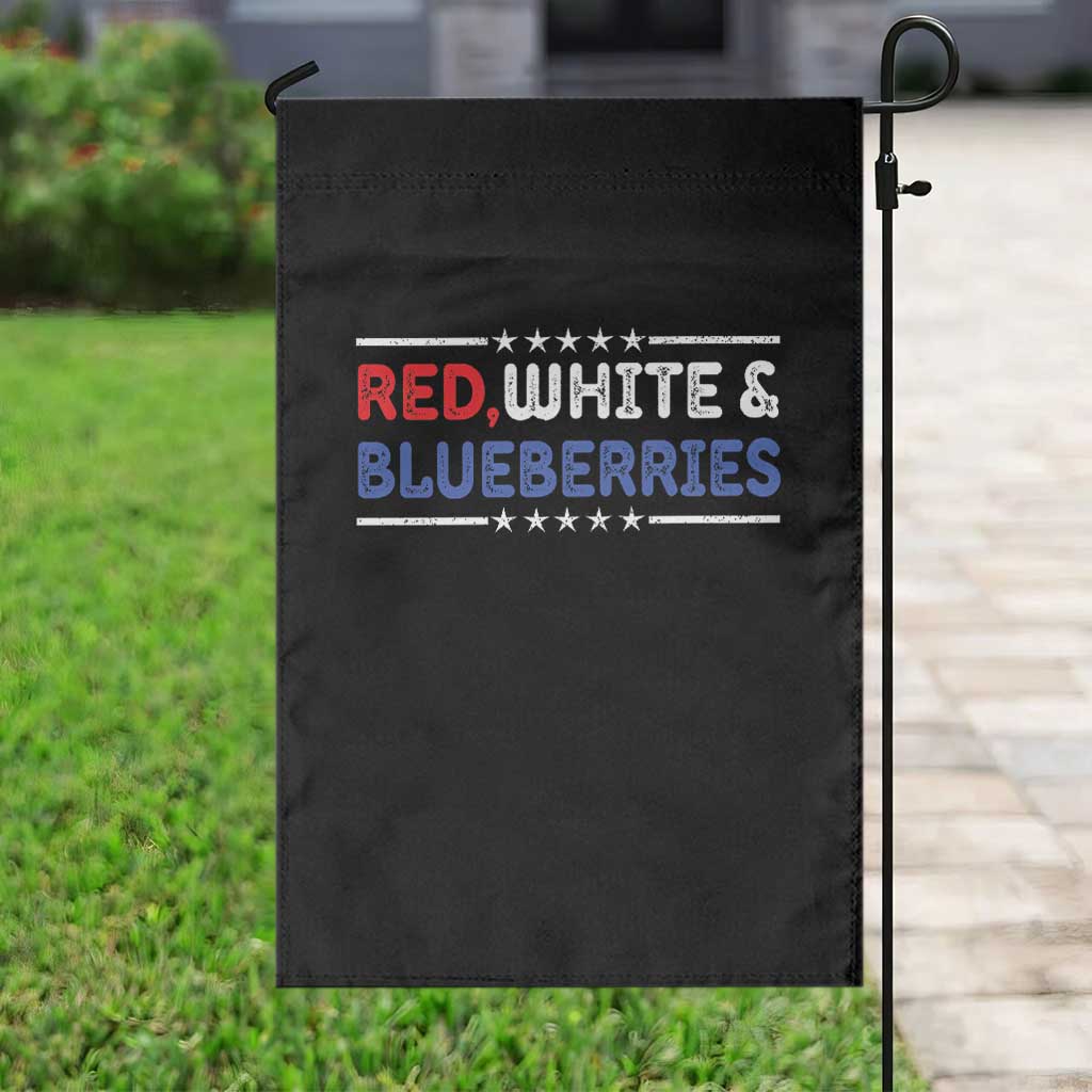 Red White and Blueberries Garden Flag Patriotic Tribute Memorial TS02 Print Your Wear
