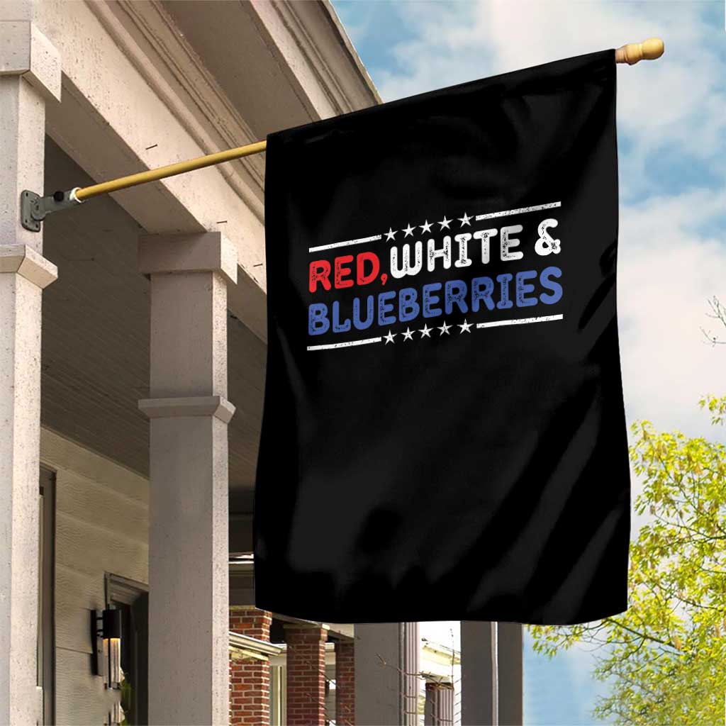 Red White and Blueberries Garden Flag Patriotic Tribute Memorial TS02 Print Your Wear