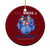 Red White and Blueberries Ceramic Ornament Charlie Kirk Tribute 1993 2025 Memorial - Print Your Wear