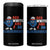 Red White and Blueberries 4 in 1 Can Cooler Tumbler Patriotic Fruit Cartoon Graphic TS02 One Size: 16 oz Black Print Your Wear