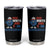 Red White and Blueberries Tumbler Cup Patriotic Fruit Cartoon Graphic TS02 Black Print Your Wear