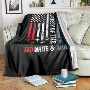 Courtesy of the Red White and Blue Throw Blanket US Military Patriotic American Flag TS02 Print Your Wear