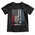 Courtesy of the Red White and Blue Toddler T Shirt US Military Patriotic American Flag TS02 Black Print Your Wear