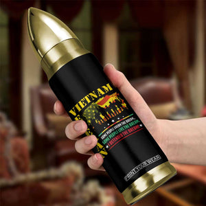 Vietnam Veteran Bullet Tumbler Patriots Defended The Dream American Flag TS02 Print Your Wear