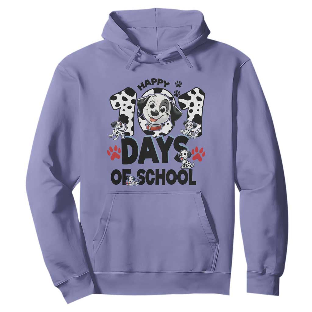 101 Days Of School Dalmatian Dogs Hoodie Happy 101th Day TS02 Violet Print Your Wear