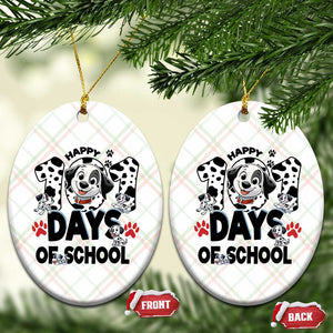 101 Days Of School Dalmatian Dogs Ceramic Ornament Happy 101th Day TS02 Print Your Wear