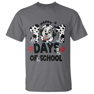 101 Days Of School Dalmatian Dogs T Shirt Happy 101th Day TS02 Charcoal Print Your Wear