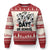 101 Days Of School Dalmatian Dogs Knit Sweatshirt Happy 101th Day TS02 Red Print Your Wear