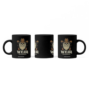 Weir Everywhere Western Skull Guitarist Coffee Mug Legendary Musician Memorial Retro Tribute for Fans TS02 Print Your Wear