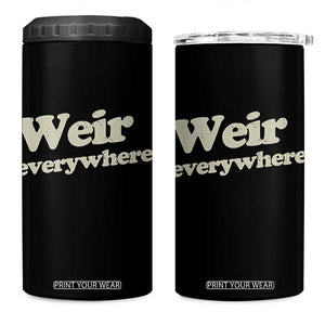 Weir Everywhere 4 in 1 Can Cooler Tumbler Legendary Musician Memorial Tribute for Fans TS02 One Size: 16 oz Black Print Your Wear
