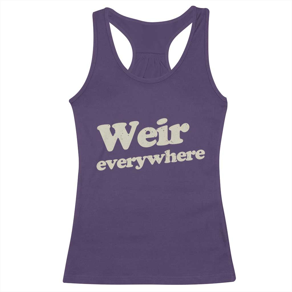 Weir Everywhere Racerback Tank Top Legendary Musician Memorial Tribute for Fans TS02 Purple Print Your Wear