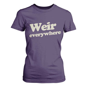 Weir Everywhere T Shirt For Women Legendary Musician Memorial Tribute for Fans TS02 Purple Print Your Wear