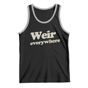 Weir Everywhere Tank Top Legendary Musician Memorial Tribute for Fans TS02 Black Athletic Heather Print Your Wear