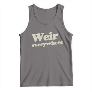 Weir Everywhere Tank Top Legendary Musician Memorial Tribute for Fans TS02 Deep Heather Print Your Wear