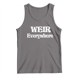 Weir Everywhere Tank Top Legendary Musician Memorial Retro Tribute for Fans TS02 Deep Heather Print Your Wear