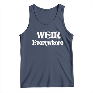 Weir Everywhere Tank Top Legendary Musician Memorial Retro Tribute for Fans TS02 Navy Print Your Wear