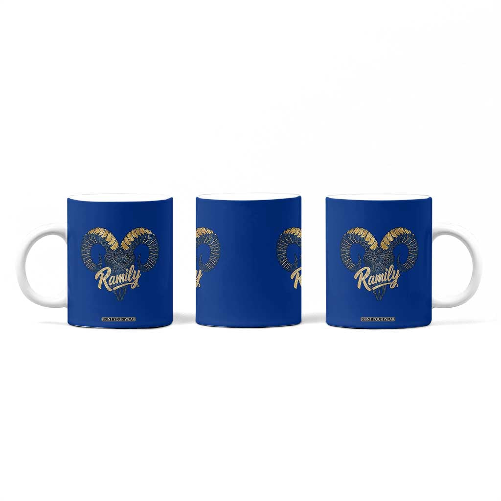 Ramily Bighorn Sheep Skull Ram Lover Vintage Coffee Mug TS02 Print Your Wear