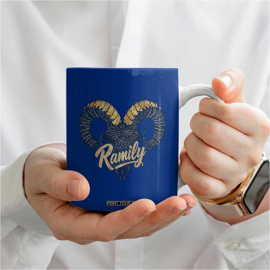 Ramily Bighorn Sheep Skull Ram Lover Vintage Coffee Mug TS02 Print Your Wear