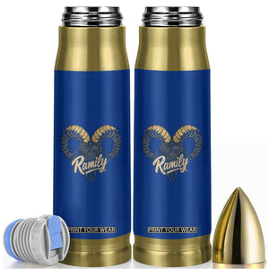 Ramily Bighorn Sheep Skull Ram Lover Vintage Bullet Tumbler TS02 Royal Blue Print Your Wear