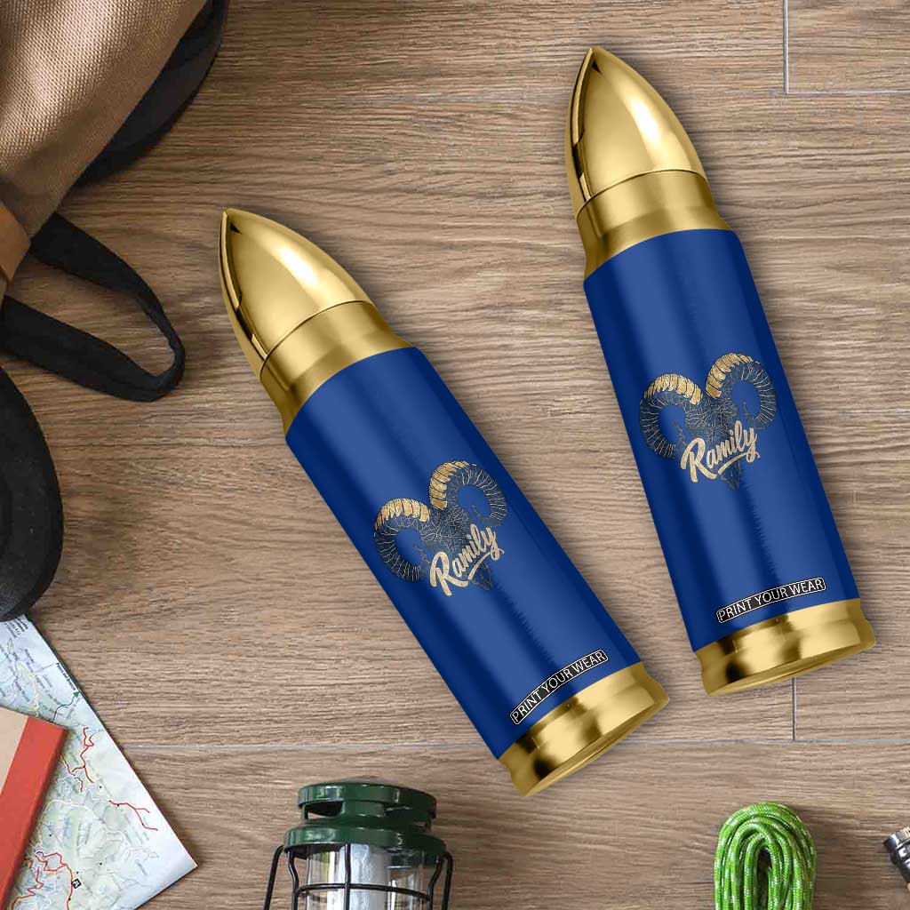 Ramily Bighorn Sheep Skull Ram Lover Vintage Bullet Tumbler TS02 Print Your Wear