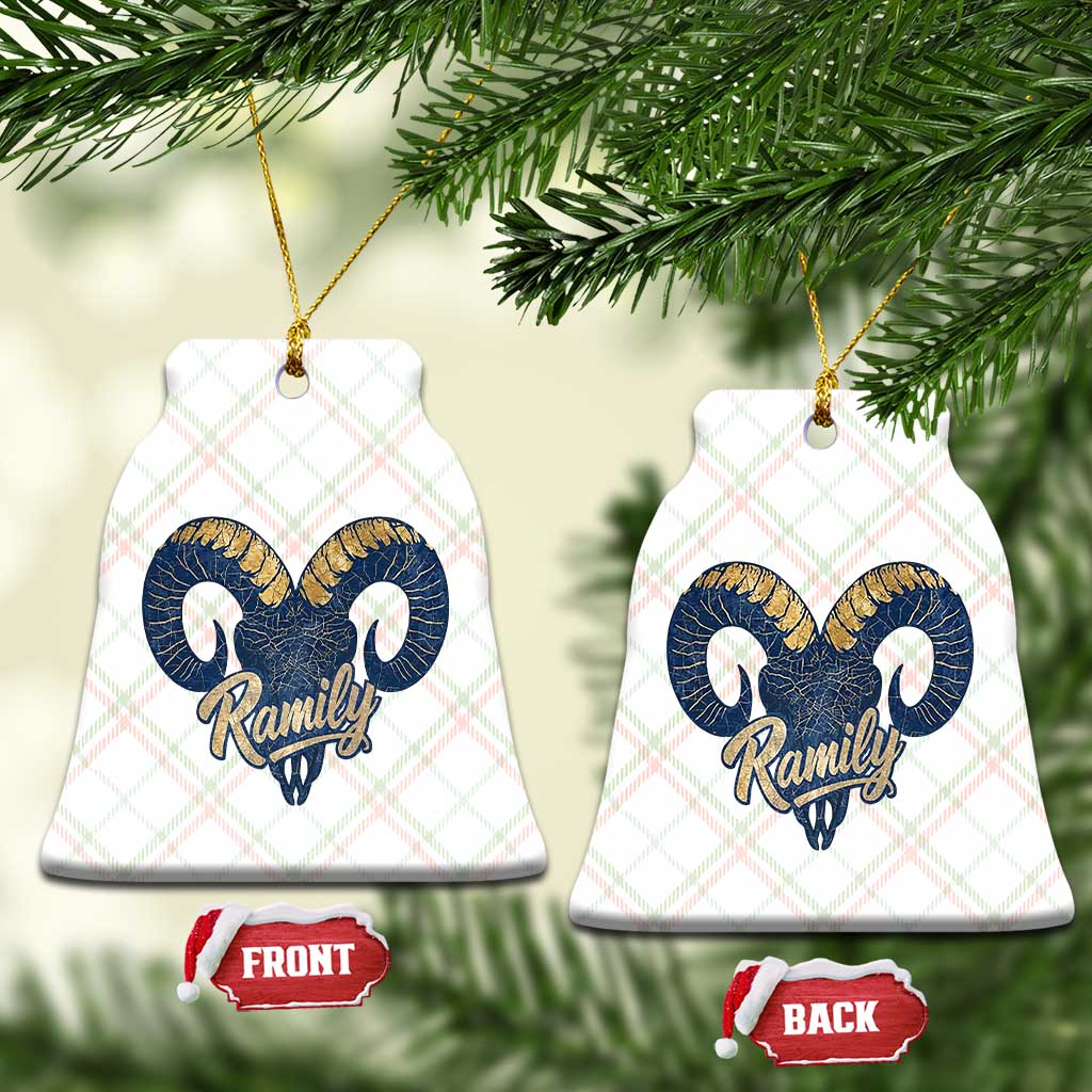 Ramily Bighorn Sheep Skull Ram Lover Vintage Ceramic Ornament TS02 Print Your Wear