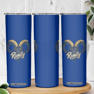Ramily Bighorn Sheep Skull Ram Lover Vintage Skinny Tumbler TS02 Print Your Wear