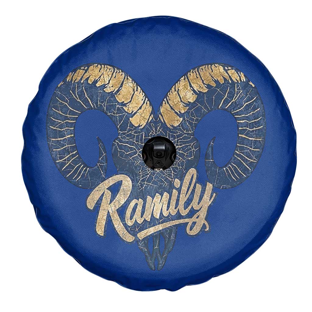 Ramily Bighorn Sheep Skull Ram Lover Vintage Spare Tire Cover TS02 Print Your Wear