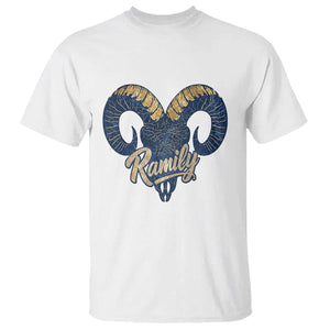 Ramily Bighorn Sheep Skull Ram Lover Vintage T Shirt TS02 White Print Your Wear